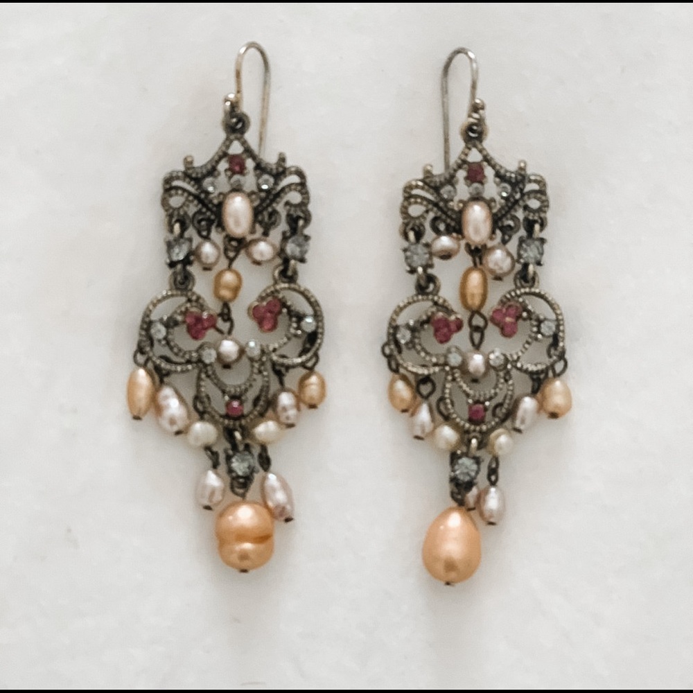 bebe Chandelier Drop Earrings